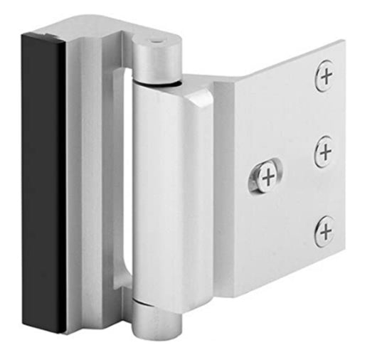 Cerradura de Seguridad Reforzada para Puertas Infantiles con Bisagra de Aluminio y Cierre Nocturno - Image 4