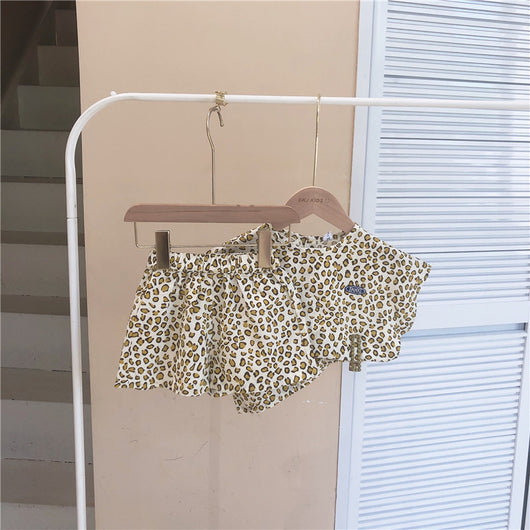 Conjunto de Shorts de Verano Dos Piezas para Niñas - Image 9