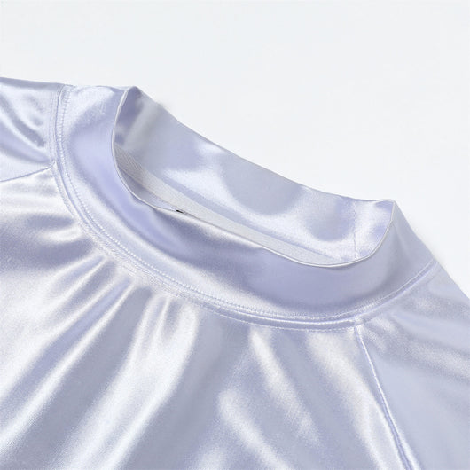 Playera Deportiva Estampada con Rayas Primavera-Otoño - Image 3
