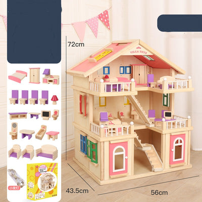Casa de Juguete de Madera para Niños - Image 6