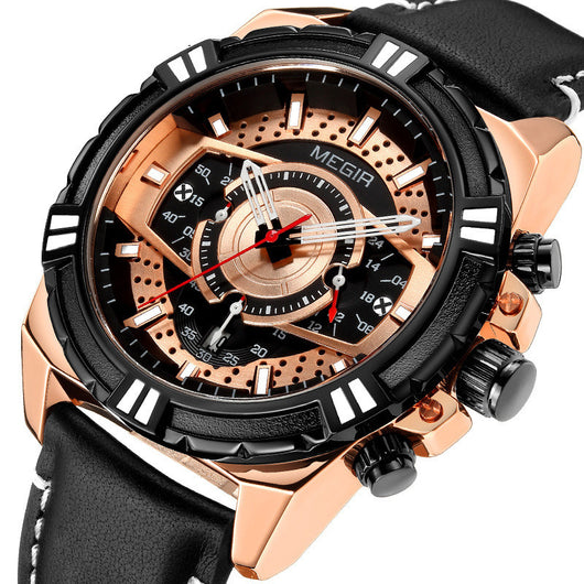 Reloj de Cuarzo en Cuero para Hombre - Deportivo y Elegante - Image 10