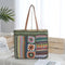 Bolsa de Playa Tejida en Papel - Estilo Europeo y Americano