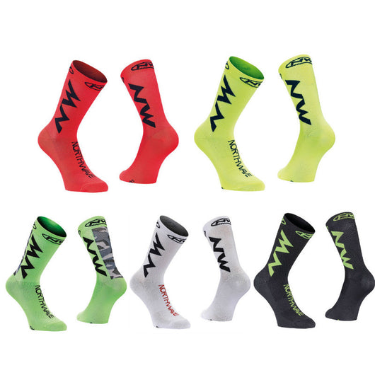 Calcetines de Ciclismo Profesional de Secado Rápido - Image 23