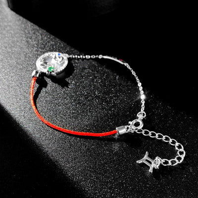 Pulsera Esmeralda Géminis Plata S925 Diseño Original para Mujer - Image 11
