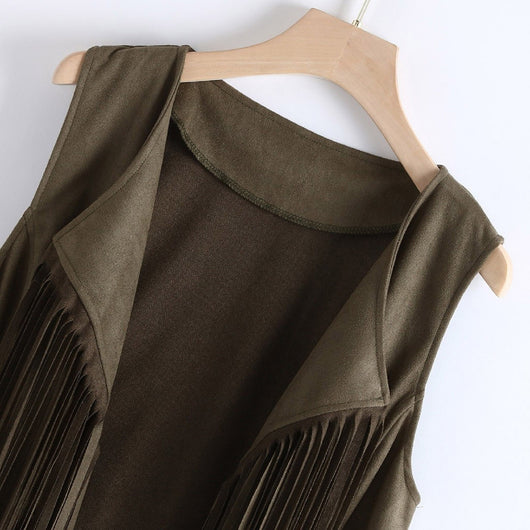 Chaleco Sleeveless con Borlas para Mujer - Image 35