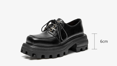 Zapatos de Plataforma con Tacón Grueso y Punta Cuadrada para Mujer - Image 9