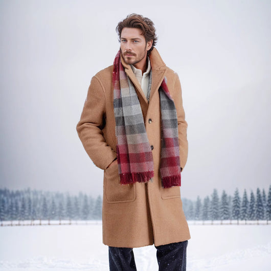 Abrigo de Lana Clásico Británico para Otoño e Invierno - Image 7