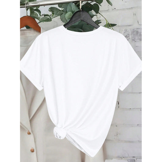 Blusa Cuello Redondo Manga Corta con Detalles de Cereza y Lazo - Image 4