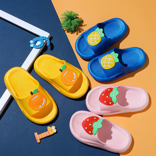 Sandalias Infantiles con Estampado de Animales para Baño y Casa