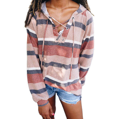 Blusa Suelta con Cordones Ajustables - Image 2