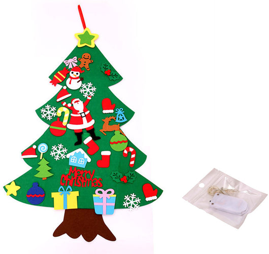 Árbol de Navidad de Fieltro Gigante DIY - Decoración Navideña Interactiva - Image 9