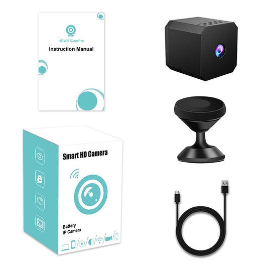 Cámara WiFi HD Inalámbrica Compacta - Vigilancia Inteligente sin Instalación - Image 8