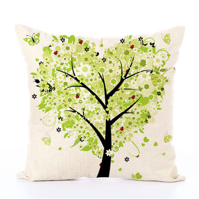 Cojín Árbol de la Abundancia en Lino con Almohada - Image 8
