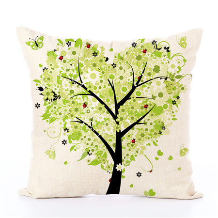 Cojín Árbol de la Abundancia en Lino con Almohada - Image 8