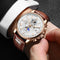 Reloj Cronógrafo Multifuncional Impermeable con Esfera Luminosa