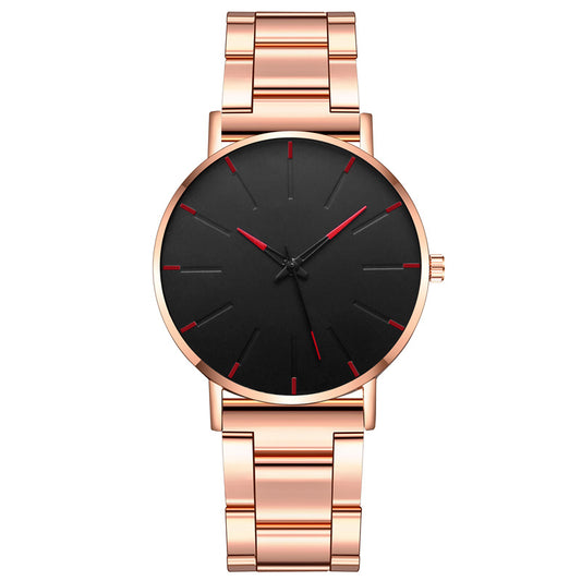 Reloj Ejecutivo Ultra Delgado con Correa de Acero Inoxidable para Hombre - Image 2