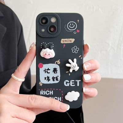Funda Protectora Año Nuevo con Diseño Animado de Silicona - Image 5