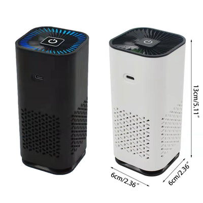 Purificador de Aire Portátil con Generador de Iones Negativos para Auto y Hogar - Image 21