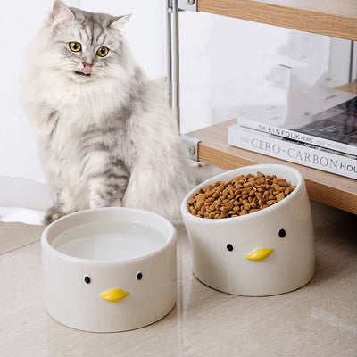 Comedero Doble Elevado con Patas Altas - Protección Contra Gatos y Mascotas Curiosas