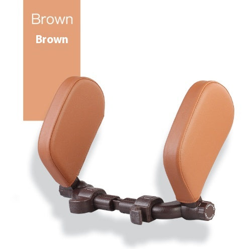 Almohada Cervical Ajustable para Auto - Soporte Ergonómico de Cuero para Viajes - Image 31