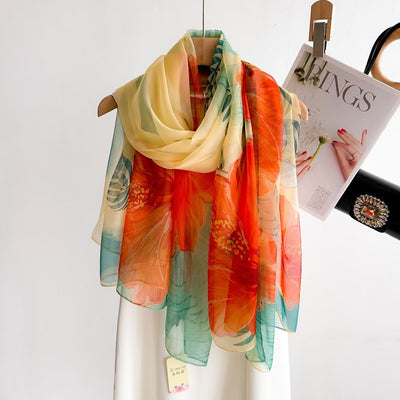 Pañuelo Largo Estampado Versátil para Mujer - Image 30