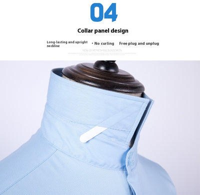 Camisa de Vestir para Hombre con Puños Franceses y Gemelos - Image 12
