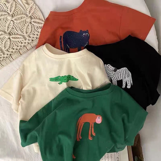 Camiseta Moderna para Niños y Niñas - Estilo Casual Versátil