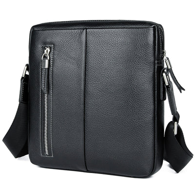 Mochila Cruzada de Cuero Vertical - Bolso de Moda Versátil - Image 6