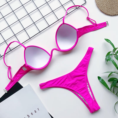 Bikini con Copa Rígida y Fruncido - Image 22