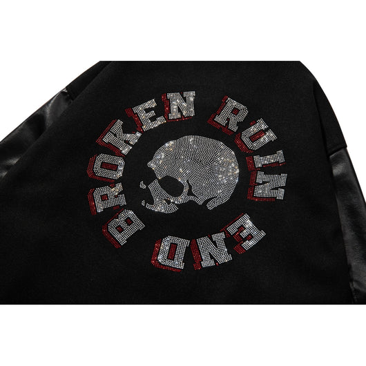 Chaqueta de Béisbol Calavera y Espadas para Hombre - Image 3