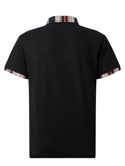 Playera Casual para Hombre con Cuello Estampado - Image 15