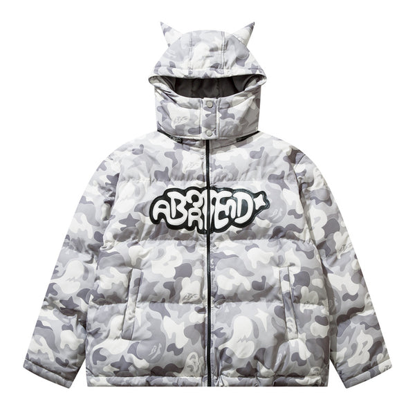 Traje de Algodón Camuflaje con Bordado de Alfabeto Imp