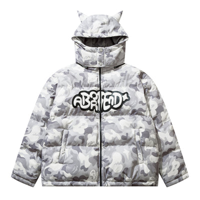 Traje de Algodón Camuflaje con Bordado de Alfabeto Imp