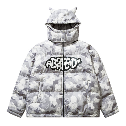 Traje de Algodón Camuflaje con Bordado de Alfabeto Imp