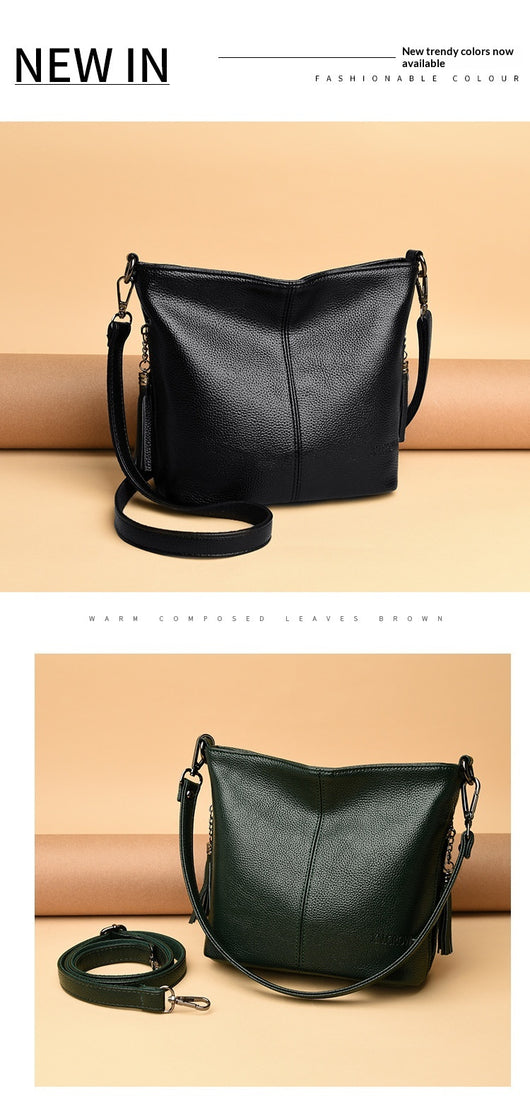 Bolso Bandolera Mujer de Gran Capacidad con Detalles de Borlas - Image 18