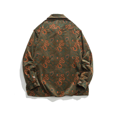 Camisa Floral Vintage Otoño - Diseño Clásico - Image 3