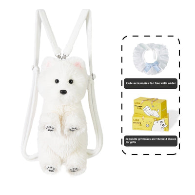 Peluche Perro West Highland Blanco Suave y Adorable - Image 10