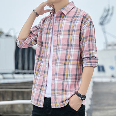 Camisa Casual de Algodón Transpirable Ultraligera para Hombre - Image 4