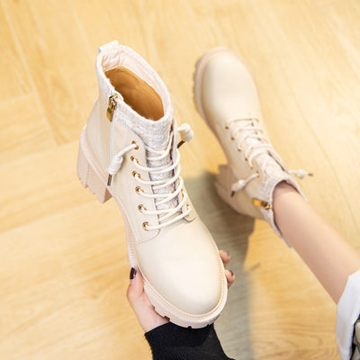 Botas Martin para Mujer con Tacón Alto y Caña Corta Versátil - Image 7