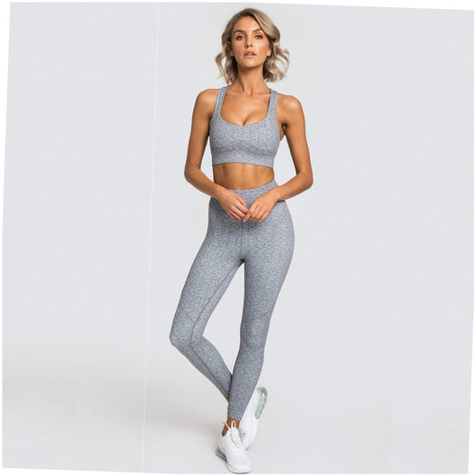 Conjunto Deportivo de Yoga en Colores Puros