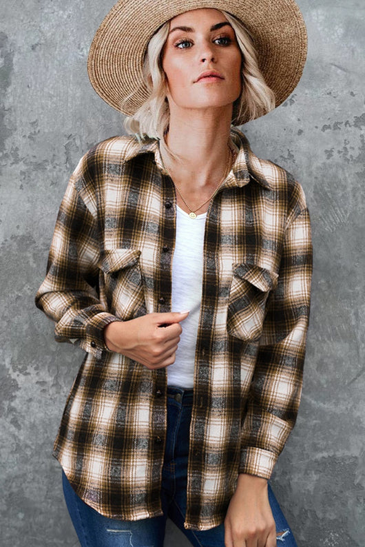 Cardigan Holgado de Cuello Abierto Talla Media - Image 13