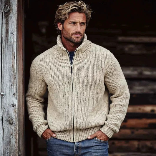 Sudadera Estampada con Cierre para Hombre - Image 4