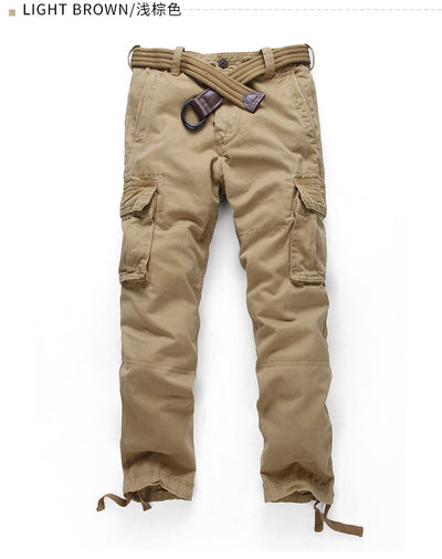 Pantalones Overol Casual para Hombre Estilo Americano - Image 12