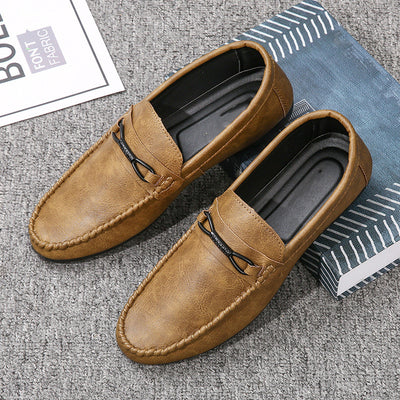 Zapatos Casuales de Cuero con Suela Flexible para Hombre - Image 7