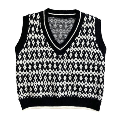 Cardigan Holgado Estilo Universitario para Mujer - Image 60