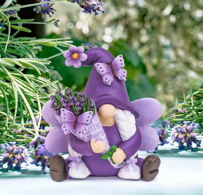 Decoración de Resina Lavanda para Jardín Exterior - Image 8