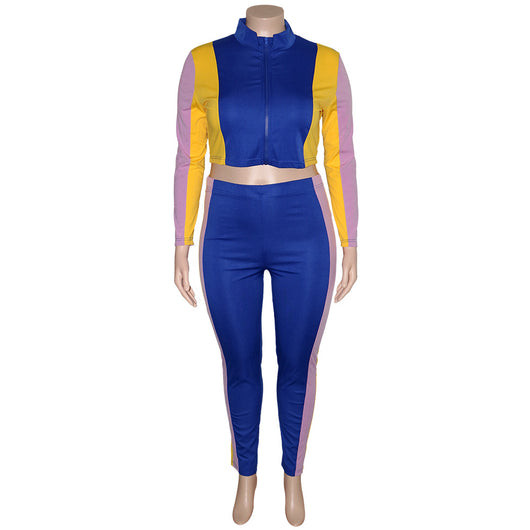 Conjunto Deportivo con Chaqueta y Pantalón de Contraste - Image 12