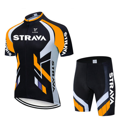 Conjunto Ciclismo Tirantes Manga Corta Transpirable Verano - Image 3