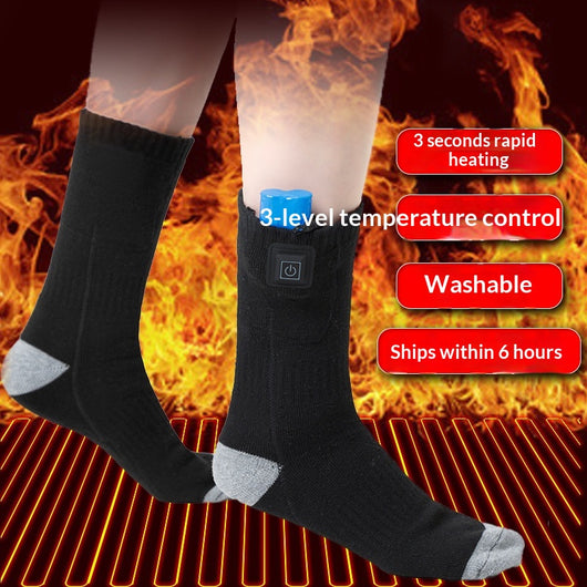 Calcetines Térmicos Recargables con Control de Temperatura en 3 Velocidades