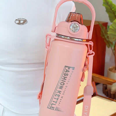 Termo Doble Capacidad Grande para Bebidas Frías y Calientes - Image 2